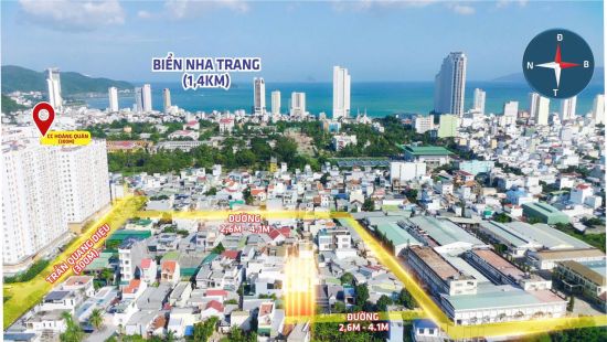 HÀNG SIÊU HÓT: 3 LÔ ĐẤT VÀNG HÀNG HIẾM CÓ TRÊN THỊ TRƯỜNG (TẠI PHƯỜNG BẮC NHA TRANG)